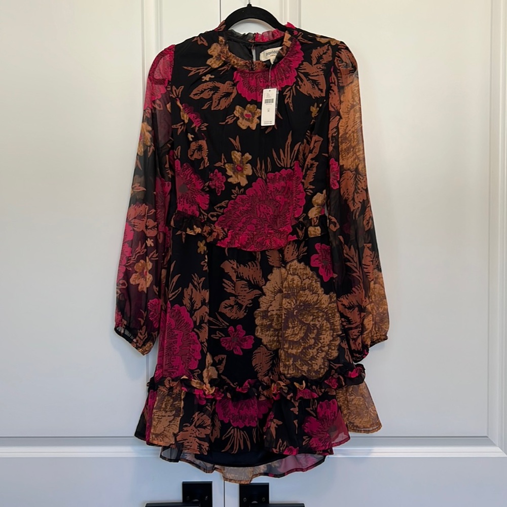 Backless Floral Dress from Anthropologie. NWT. Size M